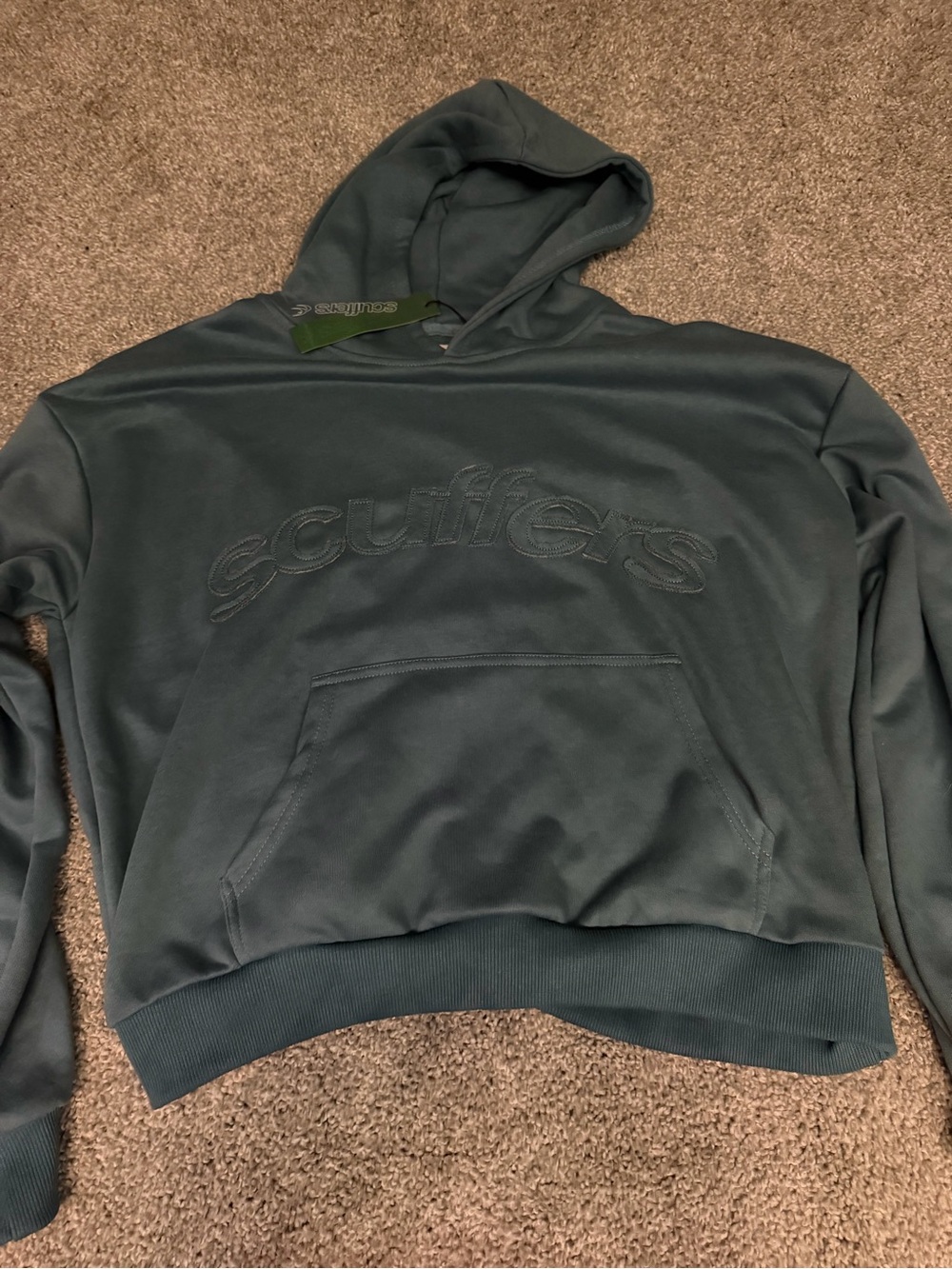 Blue gray Scuffers hoodie